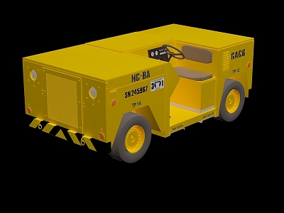 Engineering vehicle 3d model