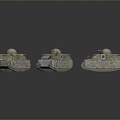 Light Tank Light Armored Modern Tank Modern Tank World War II Tank World War I Tank Heavy Tank 3d model