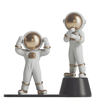 Kung Fu Astronaut Kung Fu Astronaut 3d model