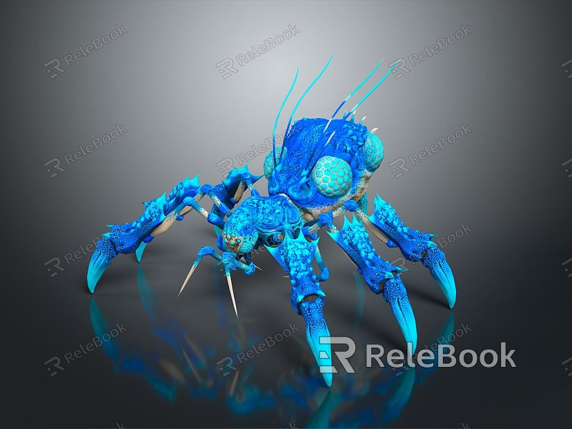 spider poisonous spider big spider reptile insect animal game animal cartoon animal model