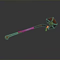 Scepter Ancient Scepter Cane Ancient Scepter Magic Scepter Metal Scepter Classical Scepter Magic Scepter 3d model