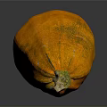 Fresh Orange Pumpkin as Healthy Food Ingredient for Home Cooking Recipes