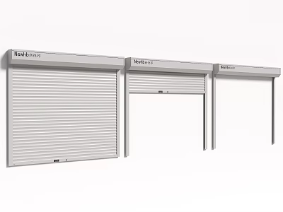 Various Brand Roll Up Doors Featuring Hormann ThermaSeal And FlexiDoor Models 3d model