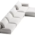 Modern Multiplayer Sofa 3d model