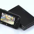 Wii U Digital Entertainment Console With GamePad Controller And Touch Screen 3d model