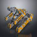 Robot Assistant Small Robot Butler Robot Butler Figure Game Figure 3d model