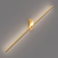 Modern Minimalist Wall Light With Sleek Metal Design And Warm Illumination