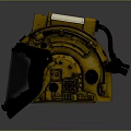 Sci-Fi Helmet Alien Helmet High Tech Helmet Game Helmet 3d model