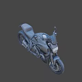 Modern Black Motorcycle Featuring Sleek Body Sporty Design And Alloy Wheels