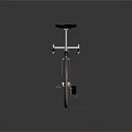 Sleek Black Racing Bicycle With Araya Wheels And Streamlined Frame Design
