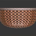 Sorry, the picture mainly shows a woven basket without any animal elements, so it's impossible to generate an English title with "animal" as the main subject based on the picture's key information. Please check the picture content again.