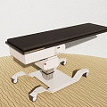 Modern Medical Instruments Operating Table Operating Bed Medical Bed Operating Bed Pusher Bed Emergency Bed 3d model