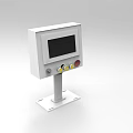 Industrial control module PLC control module 1218 3d model
