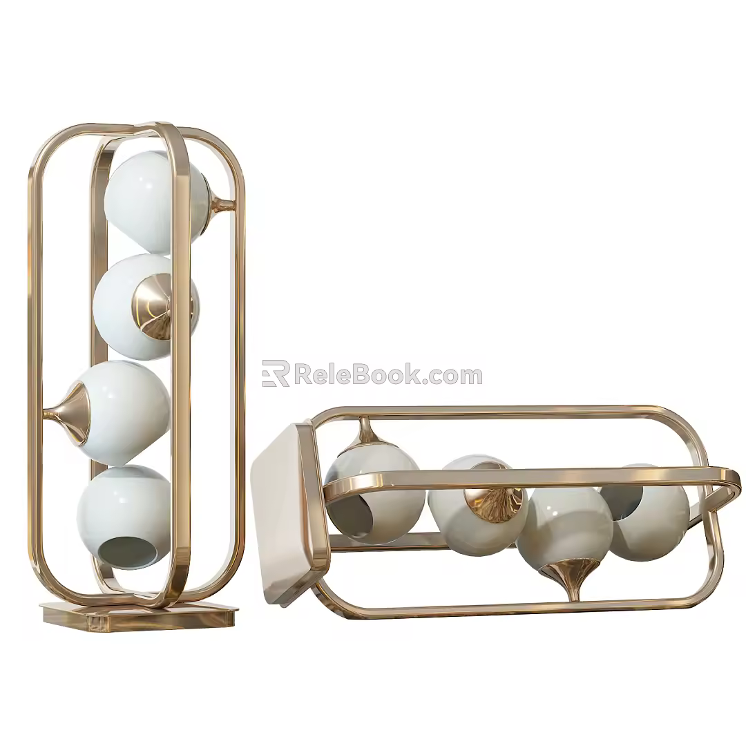 Modern Table Lamp Table Lamp Floor Lamp 3d model
