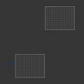 Square Area Rug Featuring Blue And White Geometric Dot Pattern For Home Decor