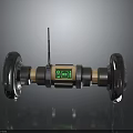 Kids Electronic Dumbbell Toy With Green Display Screen And Antenna