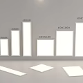 Sleek Modern LED Ceiling Lights With Various Size Options For Home And Office Spaces
