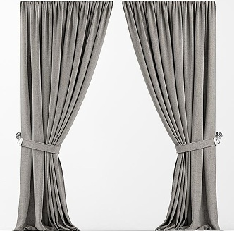 Curtain Bedroom Curtain Study Curtain Living Room Curtain Hotel Curtain 3d model