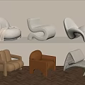 Modern Chair Designs With Various Styles And Color Options On