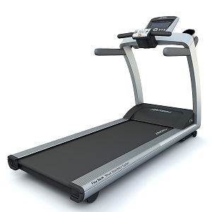 Modern Fitness Treadmill 3d model