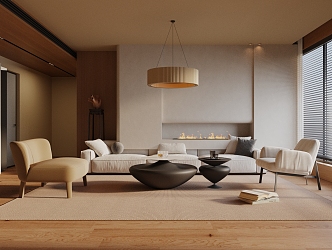 Living room 3d model