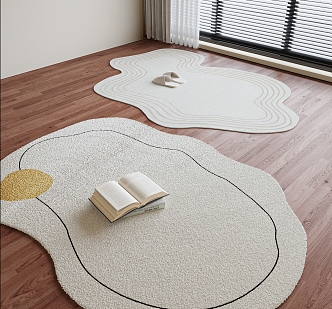 Modern Moulding Carpet 3d model