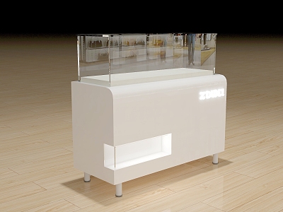 Cosmetics Display Cabinet Jewelry Display Cabinet Commercial Space Display Cabinet Booth 34 model