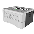 High Quality Modern White Office Printer With Compact Design For Daily Document Needs 3d model