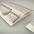 keyboard mouse computer keyboard desktop computer 3d model
