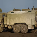 Armored Vehicle Command Vehicle Military Vehicle 3d model