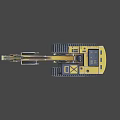 Excavator 3d model
