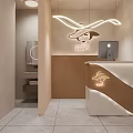 Modern Beauty Hair Salon Interior With Stylish Design And Comfortable Seating Area