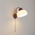 French retro wall lamp 3d model