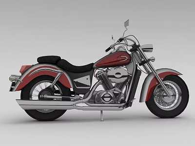 Honda Motorcycle Hyundai Motorcycle 3d model