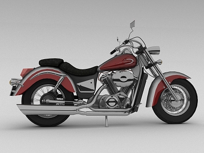 Honda Motorcycle Hyundai Motorcycle 3d model