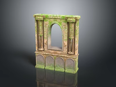 windows old windows old windows vintage windows antique windows classical windows vintage windows gatehouse 3d model