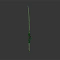 Traditional Weapon Sword With Decorative Hilt And Sharp Metal Blade Design
