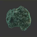 Unique Stone Wood Decorative Piece With Natural Rough Texture And Earthy Tones