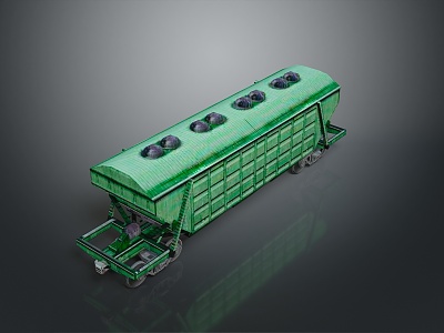 vintage train steam train carriage locomotive head steam carriage train modern vehicle 3d model