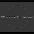 Parking Lot Model with Various Colorful Vehicles Arranged in Lanes and Direction Arrows
