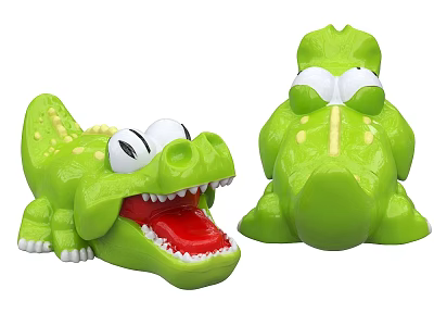 Crocodile toy crocodile doll crocodile ornaments doll tide play 3d model