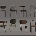 Modern Leisure Chairs Featuring Various Colors Metal Legs And Comfortable Backrest Design