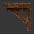 Durable Wooden Bench Crafted Using Premium Hardware Tools For Home Use 3d model