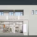 Modern Beauty Hair Salon Interior With Styling Chairs Mirrors And Decorative Lighting