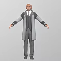 Digital Man Real Figure Foreigner Man Figure Adult Man High Precision 3d model