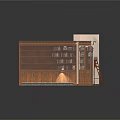 Wooden Bookshelf Units With Multiple Shelves And Books On Carpeted Floor