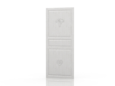 American door interior door 3d model