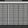 Modern Wine Cabinet Design Featuring Glass Doors Multiple Shelves And Interior Lighting For Wine Storage