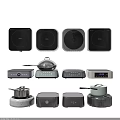 Essential Modern Kitchen Appliances With Induction Cooktops Pots And Rice Cookers