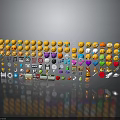 Colorful Collection of Various Emojis Including Smiley Faces Stars Hearts and Icons